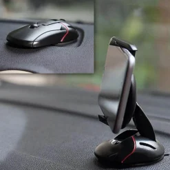 360° drehbarer, faltbarer Autotelefonhalter - Armaturenbretthalterung