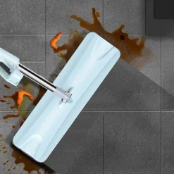 360° drehbarer, flacher, selbstauswringender Lazy Mop