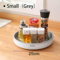 360° drehbarer Gewürzregal-Organizer – Gewürzhalter zur Aufbewahrung in der Küche