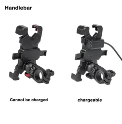 360° drehbarer USB-Fahrradtelefonhalter - Universelle Fahrrad-Ladehalterung