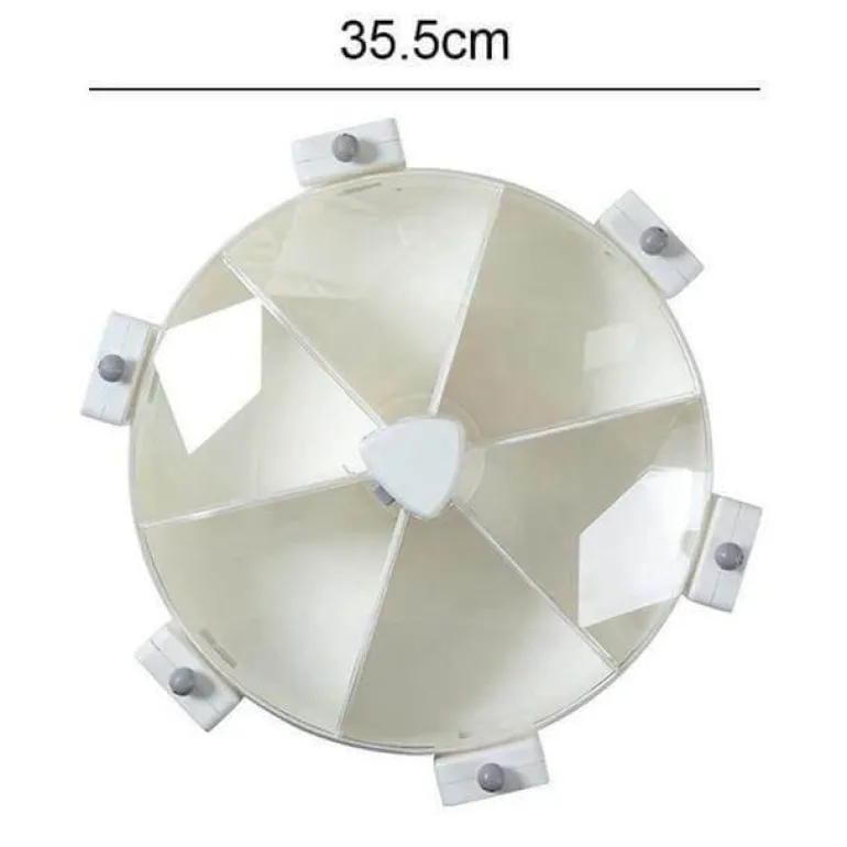 360° drehbarer, wandmontierter Getreidevorratsbehälter
