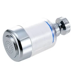 360° drehbarer Wasserhahnkopf mit Spritzschutz – Sprühaufsatz für die Küchenspüle