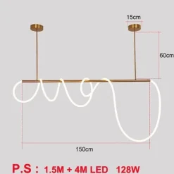 360 LED Pendant Light - Luminous Ceiling Fixture