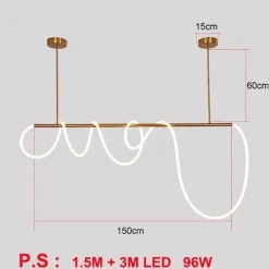 360 LED Pendant Light - Luminous Ceiling Fixture