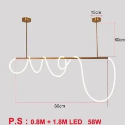 360 LED Pendant Light - Luminous Ceiling Fixture