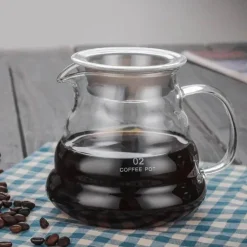 800 ml Kaffeekessel aus Glas – Stilvoller Cloud Brew Pot für perfektes Brühen