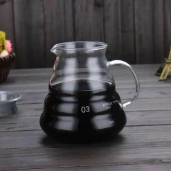 800 ml Kaffeekessel aus Glas – Stilvoller Cloud Brew Pot für perfektes Brühen