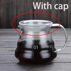 800 ml Kaffeekessel aus Glas – Stilvoller Cloud Brew Pot für perfektes Brühen