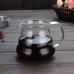 800 ml Kaffeekessel aus Glas – Stilvoller Cloud Brew Pot für perfektes Brühen