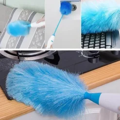 360° rotierende elektrische Staubbürste – verstellbares Reinigungswerkzeug für einfaches Staubwischen