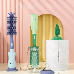 360° rotierende Reinigungsbürste für Babyflaschen – effizientes Reinigungswerkzeug für Flaschen