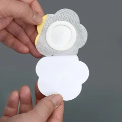 50 Stück Einweg-Rizinusölpflaster – Pflaumenblüten-Vliespflaster