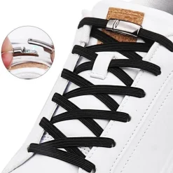 4 Stück magnetische Schnürsenkel aus Metall