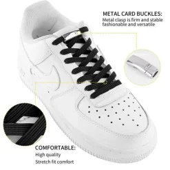 4 Stück magnetische Schnürsenkel aus Metall