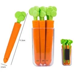 5 Stück Versiegelungsclips für Karottenbeutel