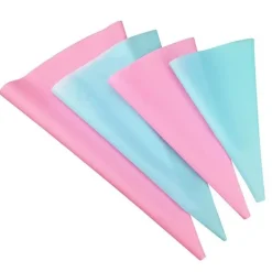 4 Stück wiederverwendbare DIY-Spritzbeutel