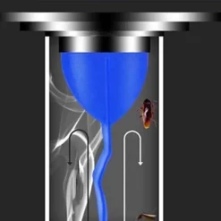 Abflussfilter - Geruchsstopper für Hausinstallationen