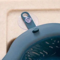 Abflusskorb für die Küchenspüle – Organizer mit einfachem seitlichen Zugriff