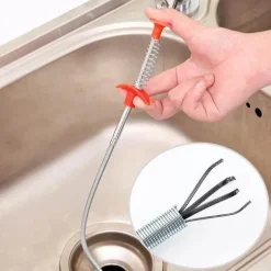 Abflussreinigungswerkzeug - Elastischer Verstopfungsentferner