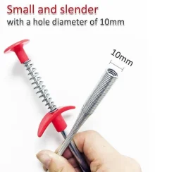 Abflussreinigungswerkzeug - Elastischer Verstopfungsentferner