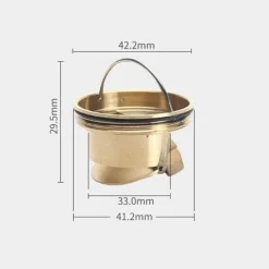 Abflusssieb – Geruchsblockierende Spülbeckenabdeckung