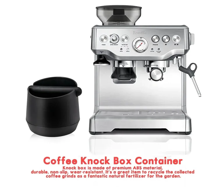 Abklopfbehälter für Espressosatz – unverzichtbarer Kaffeesatzbehälter für Baristas