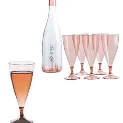 Abnehmbare Trinkgläser mit Flasche - Kreatives Getränkeset