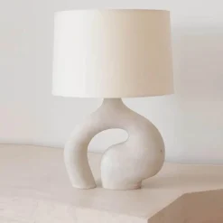 Abnormal Stone Table Lamp - Unique Decorative Lighting