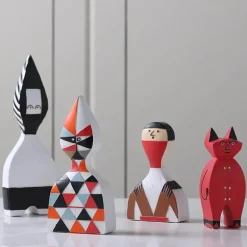 Abstrakte Puppenfiguren - Kreatives dekoratives Kunstspielzeug