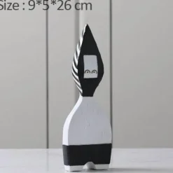 Abstrakte Puppenfiguren - Kreatives dekoratives Kunstspielzeug