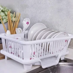 Abtropfgestell – Organizer für die Küchenspüle