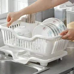 Abtropfgestell – Organizer für die Küchenspüle