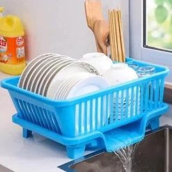 Abtropfgestell – Organizer für die Küchenspüle