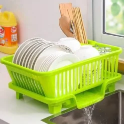 Abtropfgestell – Organizer für die Küchenspüle