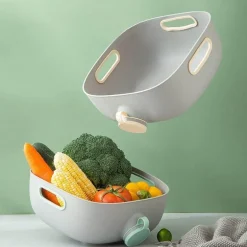 Abtropfkorb – Hygienischer Mehrzweck-Küchenorganizer