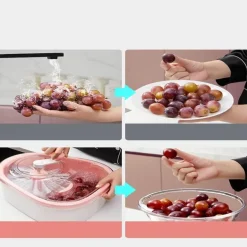 Abtropfkorb für Obst und Gemüse – manuelles Küchenwerkzeug