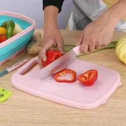 Abtropfkorb-Schneidebrett – multifunktionales Küchenwerkzeug