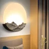 Acryl LED Mond Wandlampe - Dekoratives Nachtlicht
