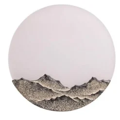 Acryl LED Mond Wandlampe - Dekoratives Nachtlicht