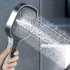 Adjustable Eco-Friendly Shower Head - Water-Saving Flow Control