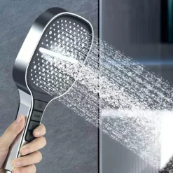 Adjustable Eco-Friendly Shower Head - Water-Saving Flow Control