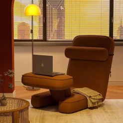 Adjustable Japanese Floor Sofa - Multi-Angle Legless Couch