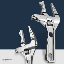 Adjustable Plumbing Wrench - Multi-Function Bathroom Tool