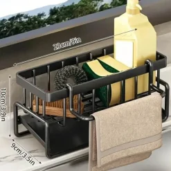 Adjustable Utility Sink Rack - Talloy Organizer