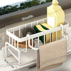 Adjustable Utility Sink Rack - Talloy Organizer