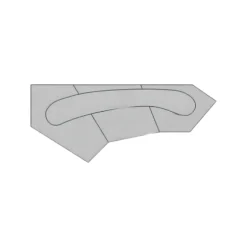 Adèle Sectional Sofa - Modern Comfort Living Room Furniture