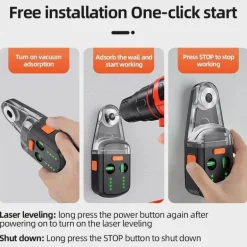 Akku-Bohrstaubsammler – Kein Bohrer erforderlich