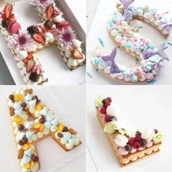 Alphabet-Kuchenformen-Set – DIY-PET-Backformen für kreative Desserts