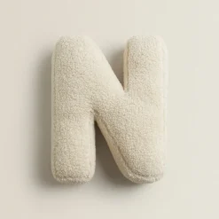 Alphora Alphabet Letter Fleece Pillow – Cozy Decorative A-Z Cushions