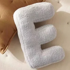 Alphora Alphabet Letter Fleece Pillow – Cozy Decorative A-Z Cushions
